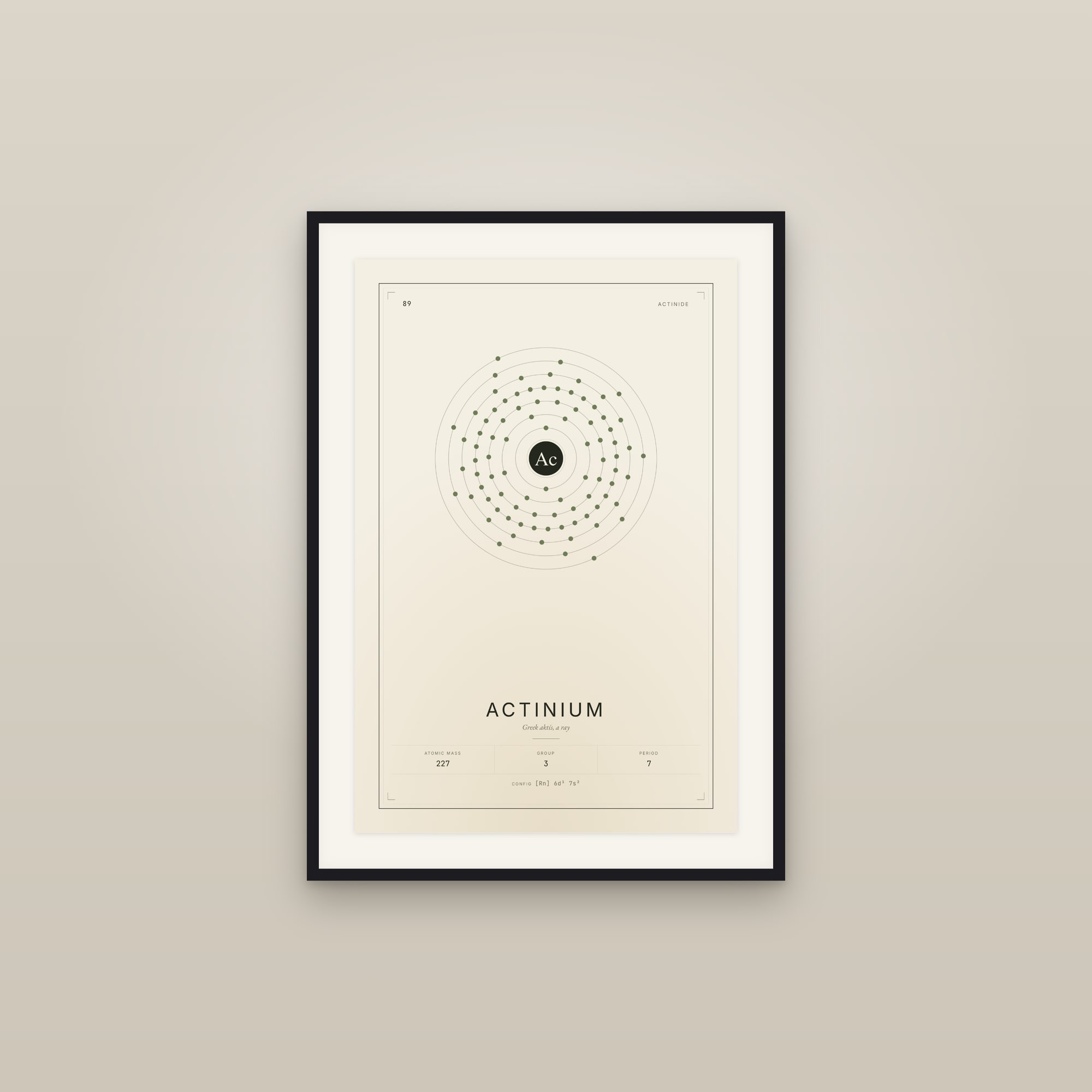Actinium — Element No. 89