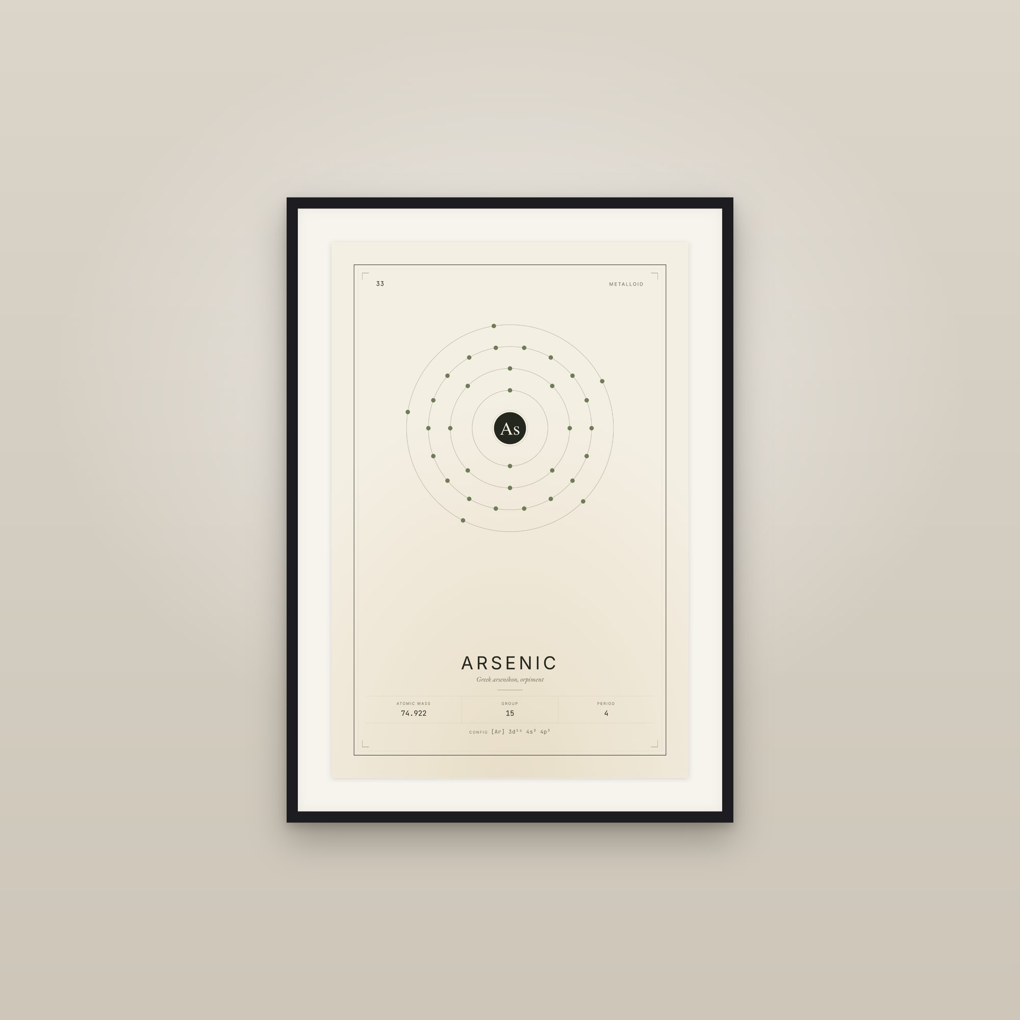 Arsenic — Element No. 33