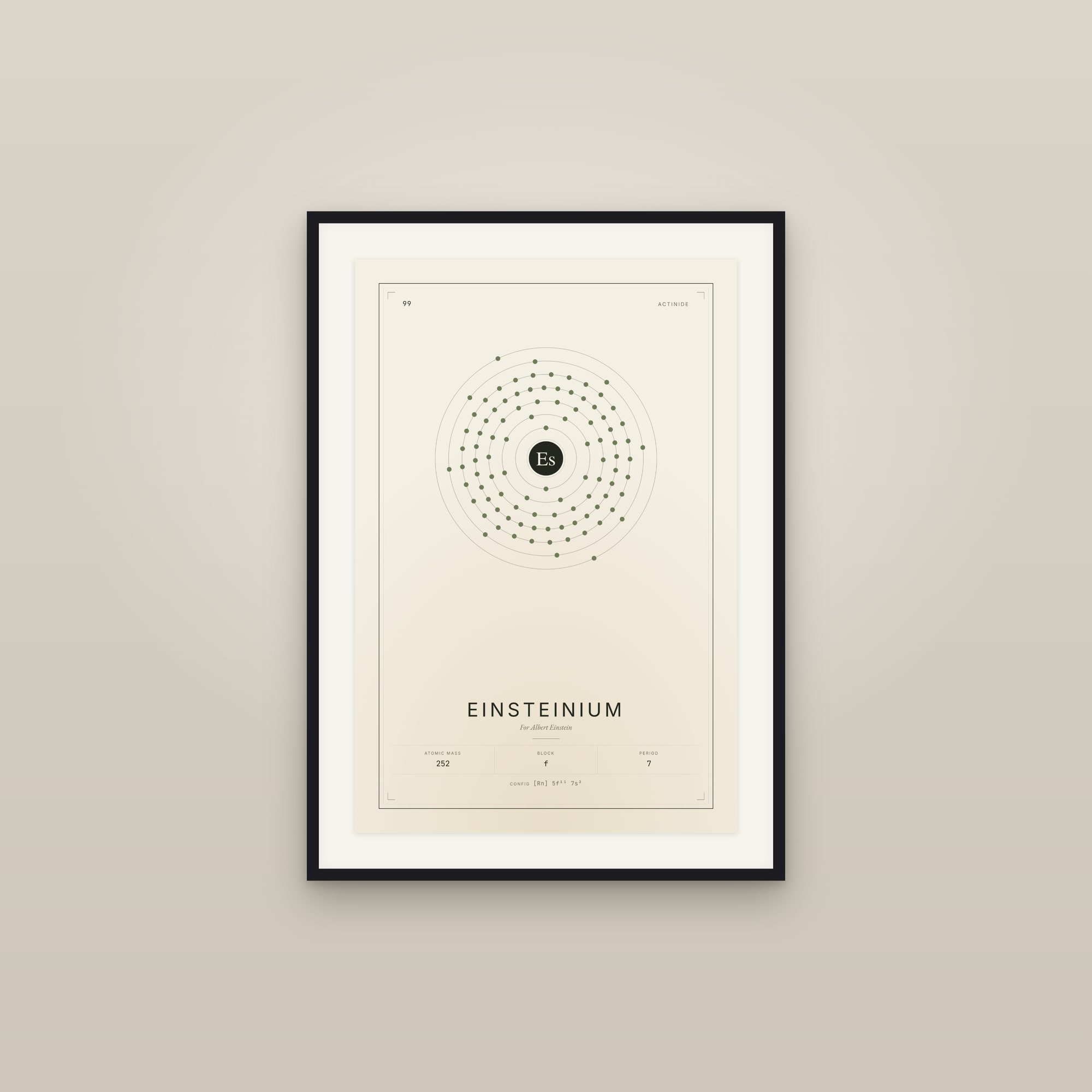 Einsteinium — Element No. 99