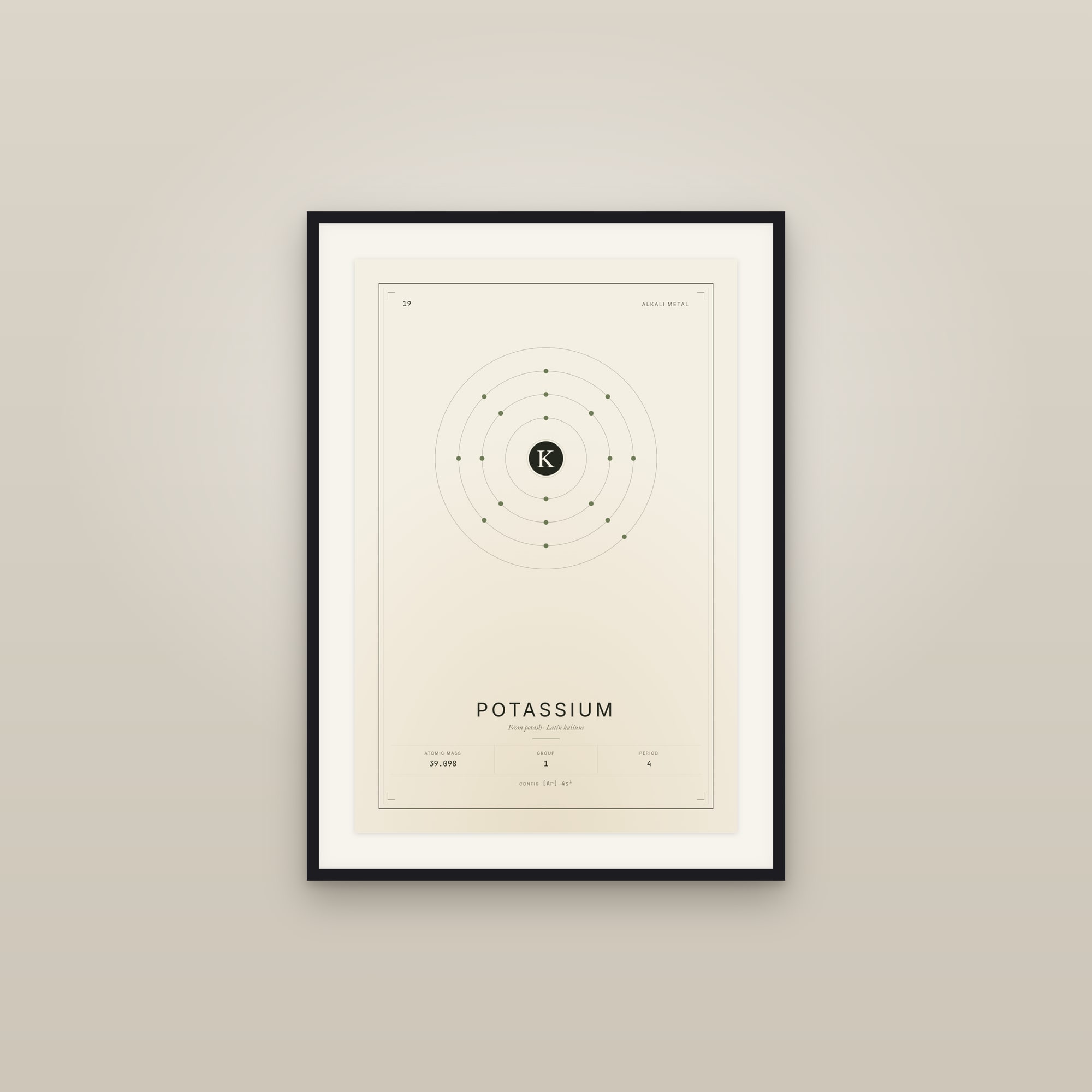 Potassium — Element No. 19
