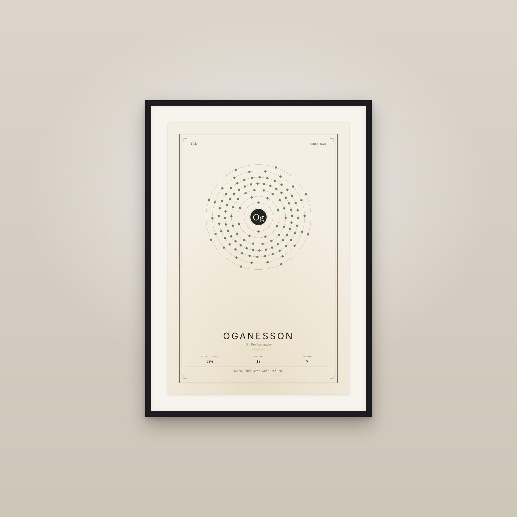 Oganesson — Element No. 118