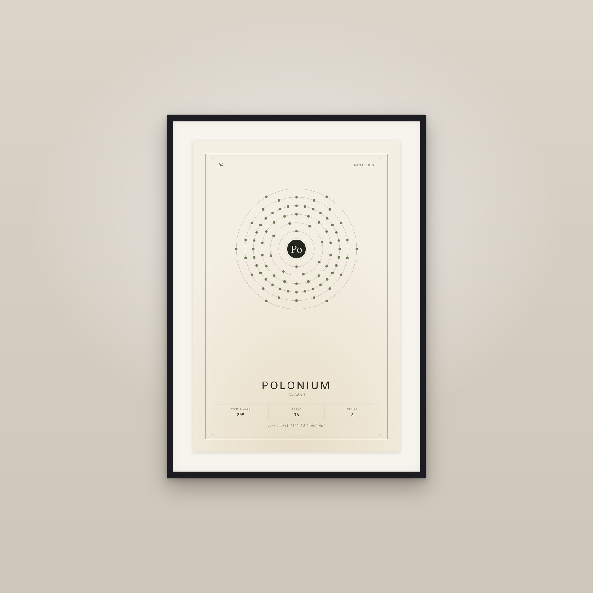 Polonium — Element No. 84
