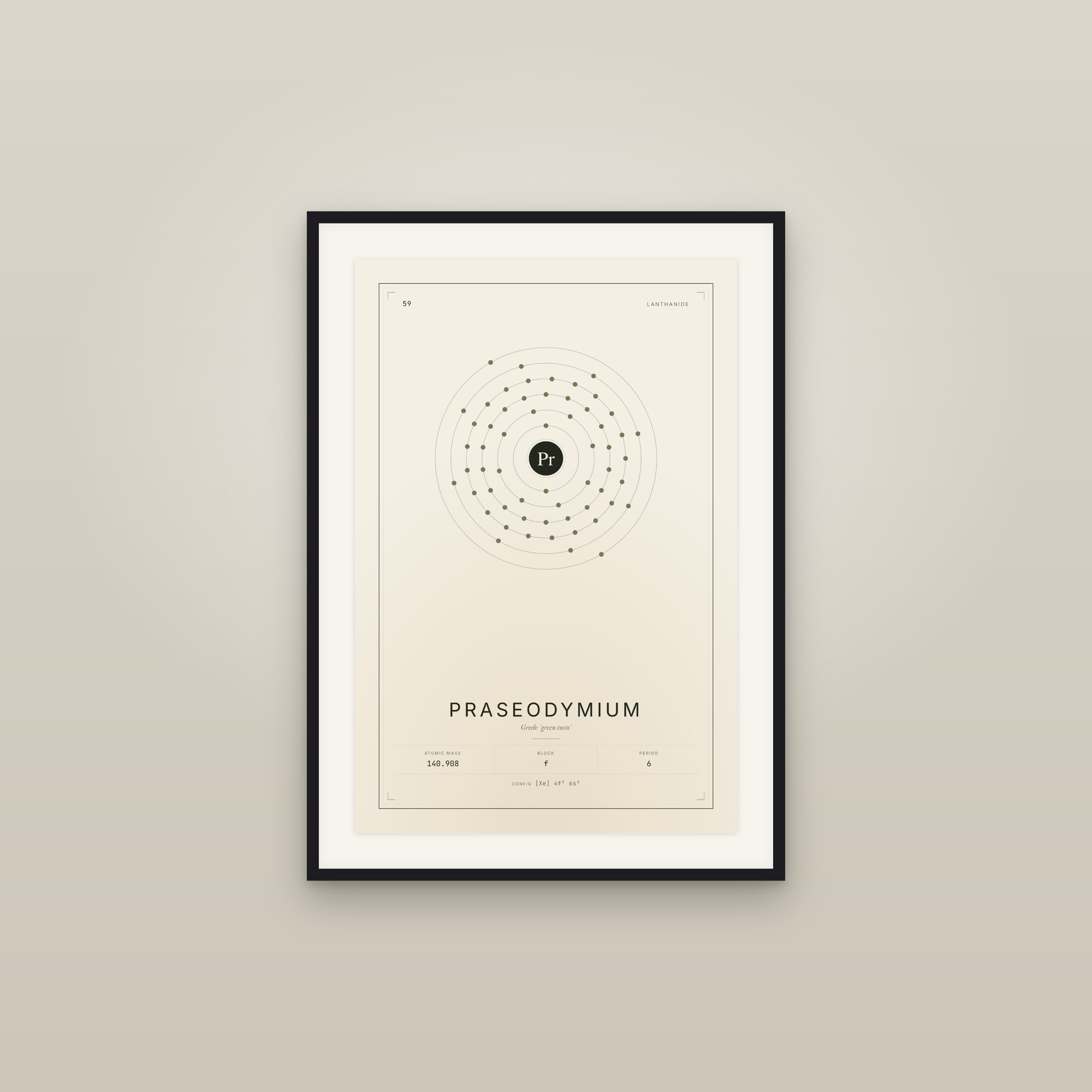 Praseodymium — Element No. 59