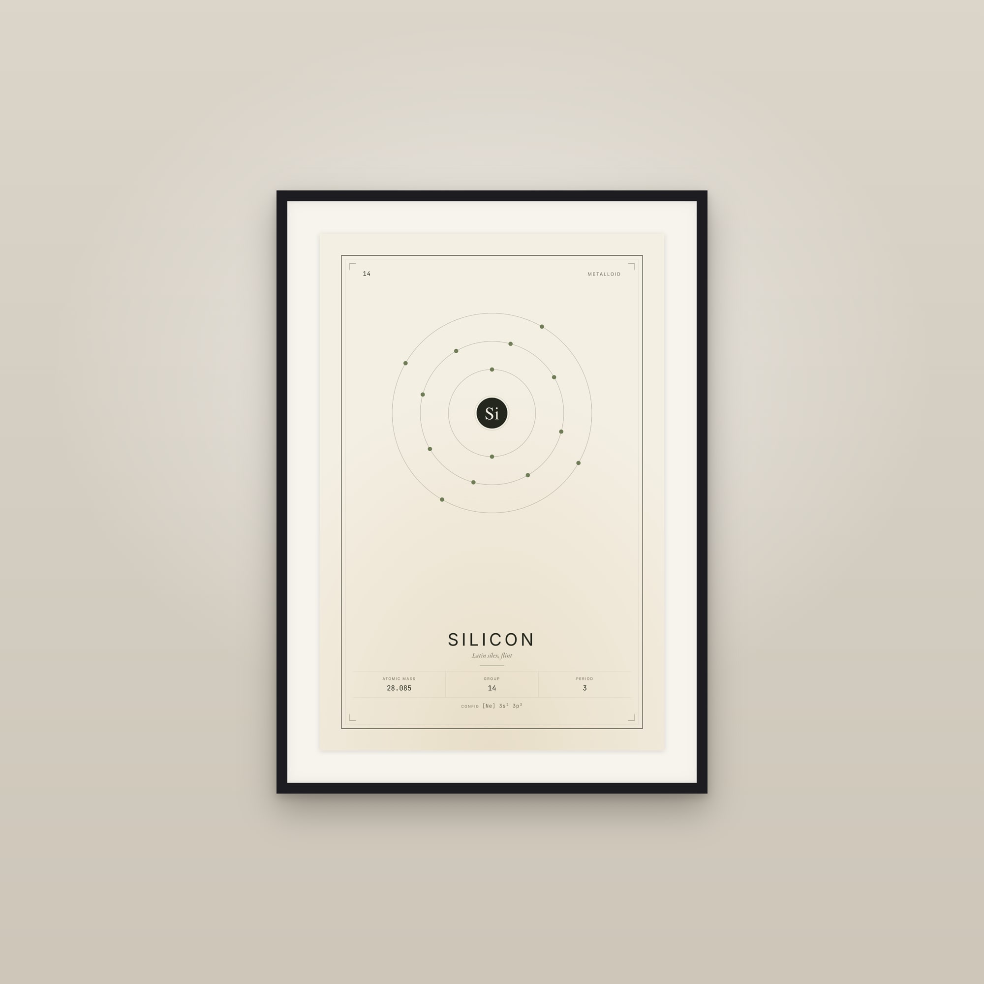 Silicon — Element No. 14