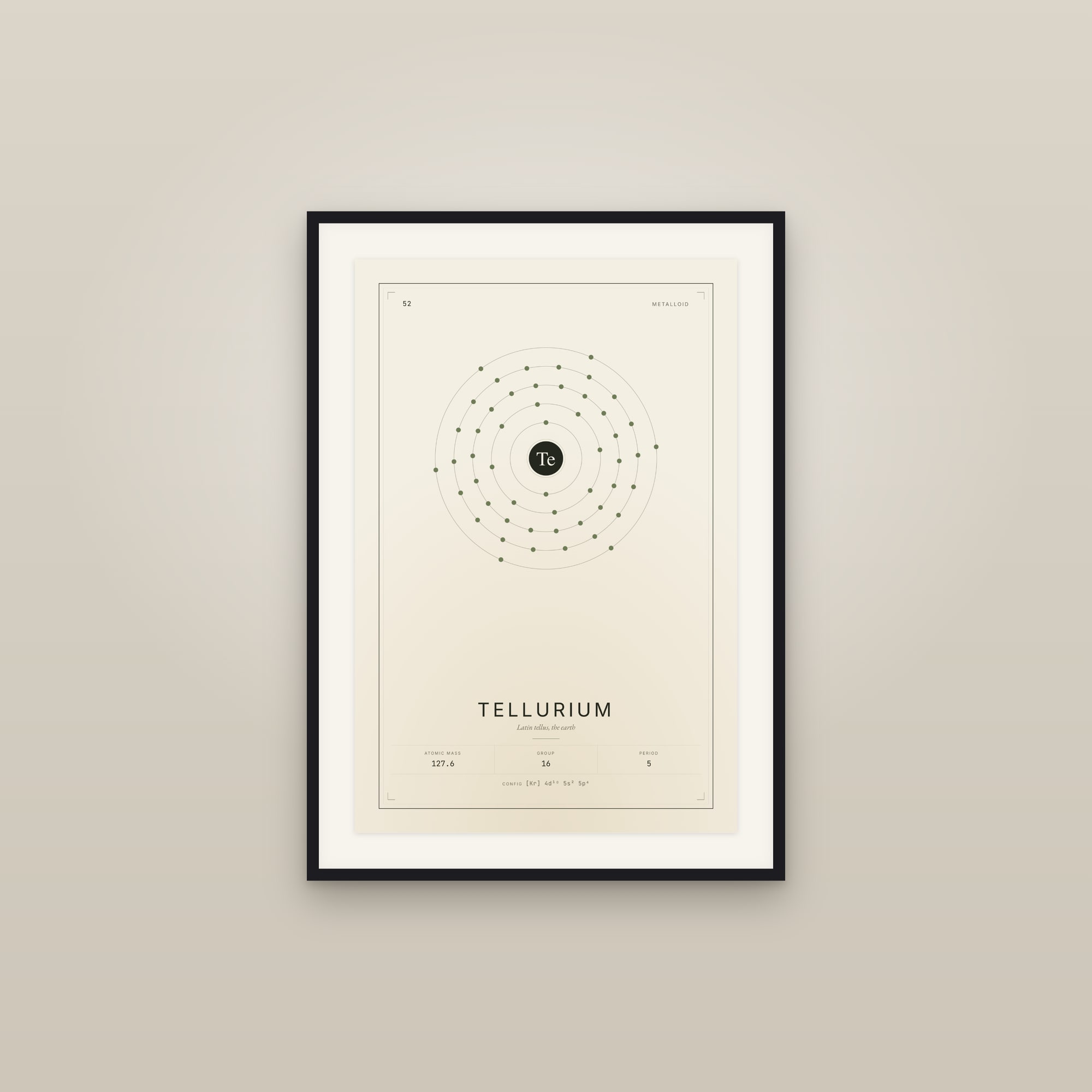 Tellurium — Element No. 52