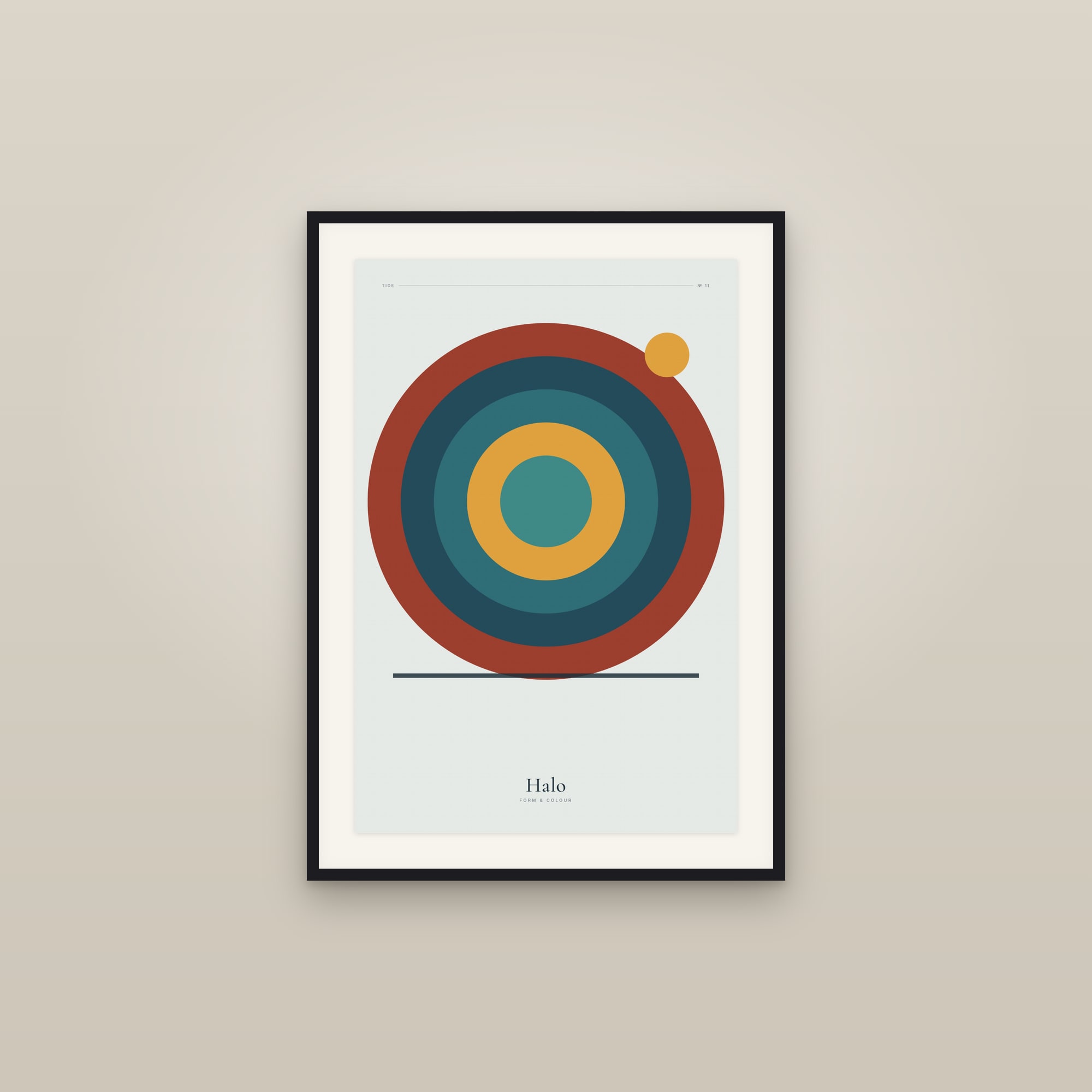 Halo — Tide · Geometric Print
