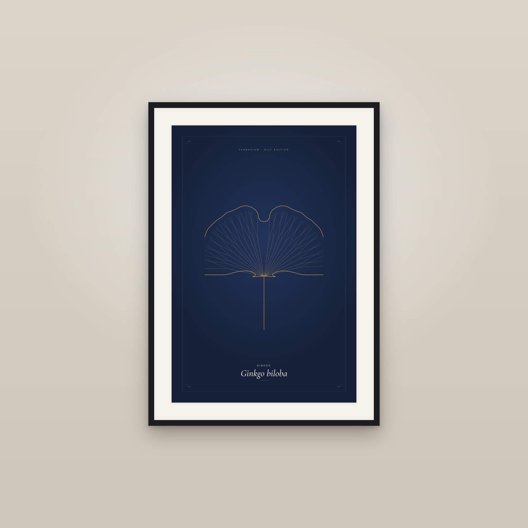 Ginkgo — Gilt Botanical