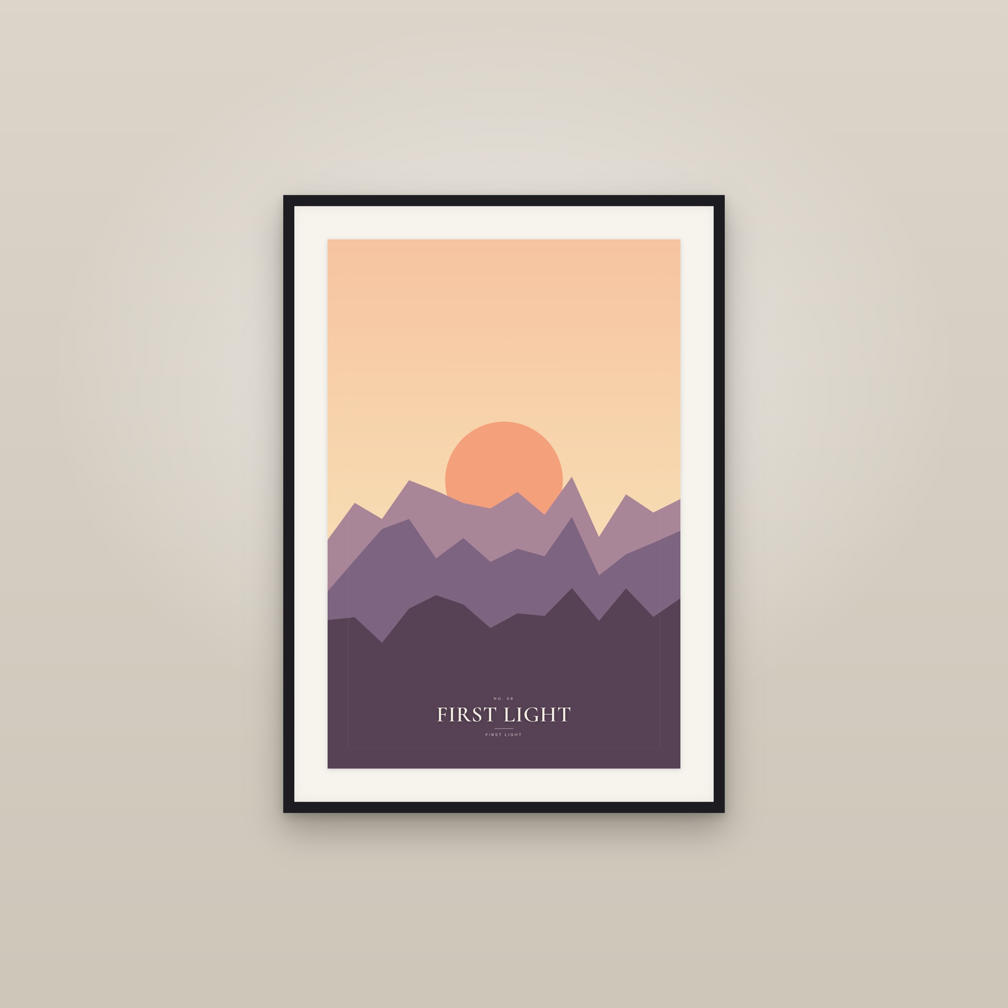First Light — Landscape Print