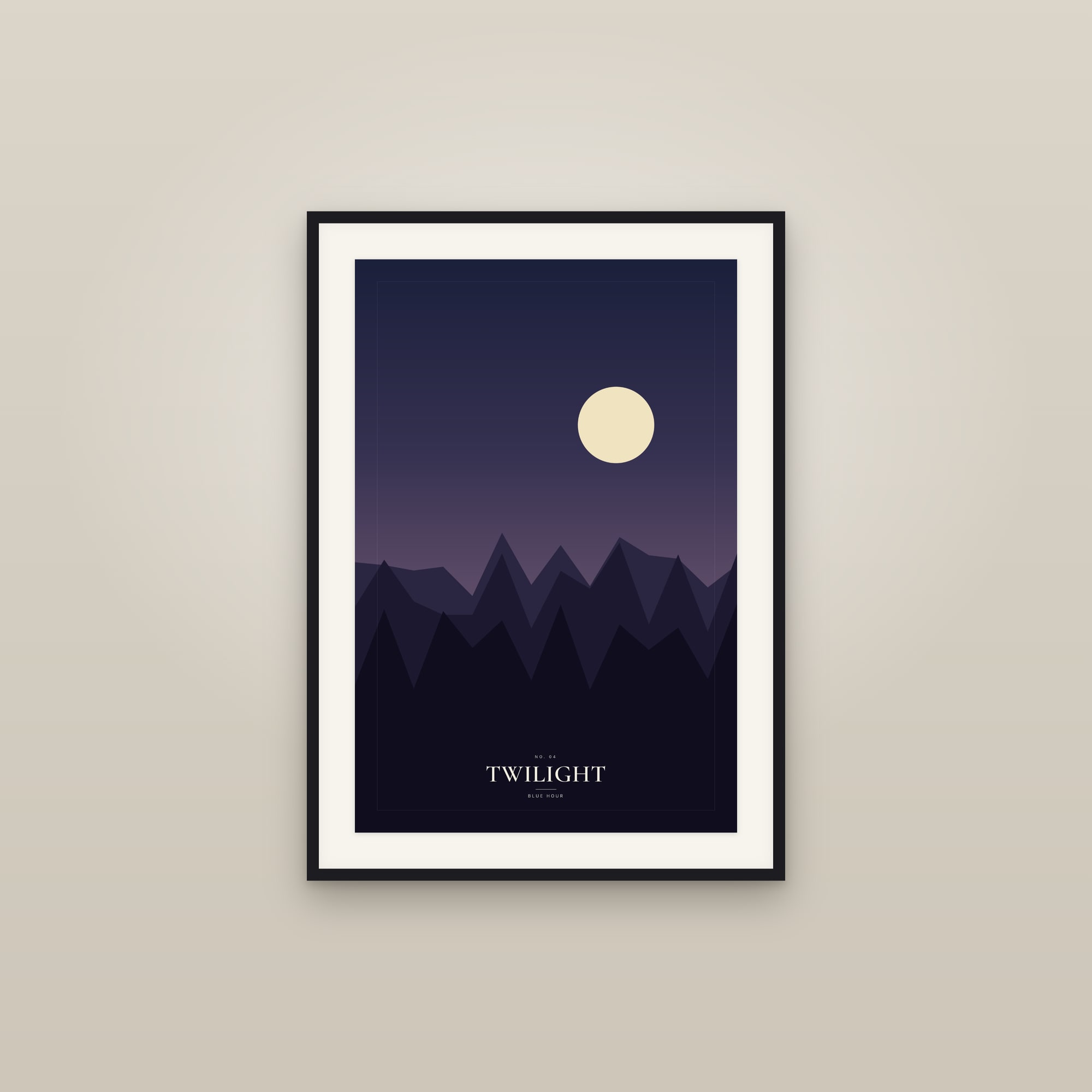 Twilight — Landscape Print