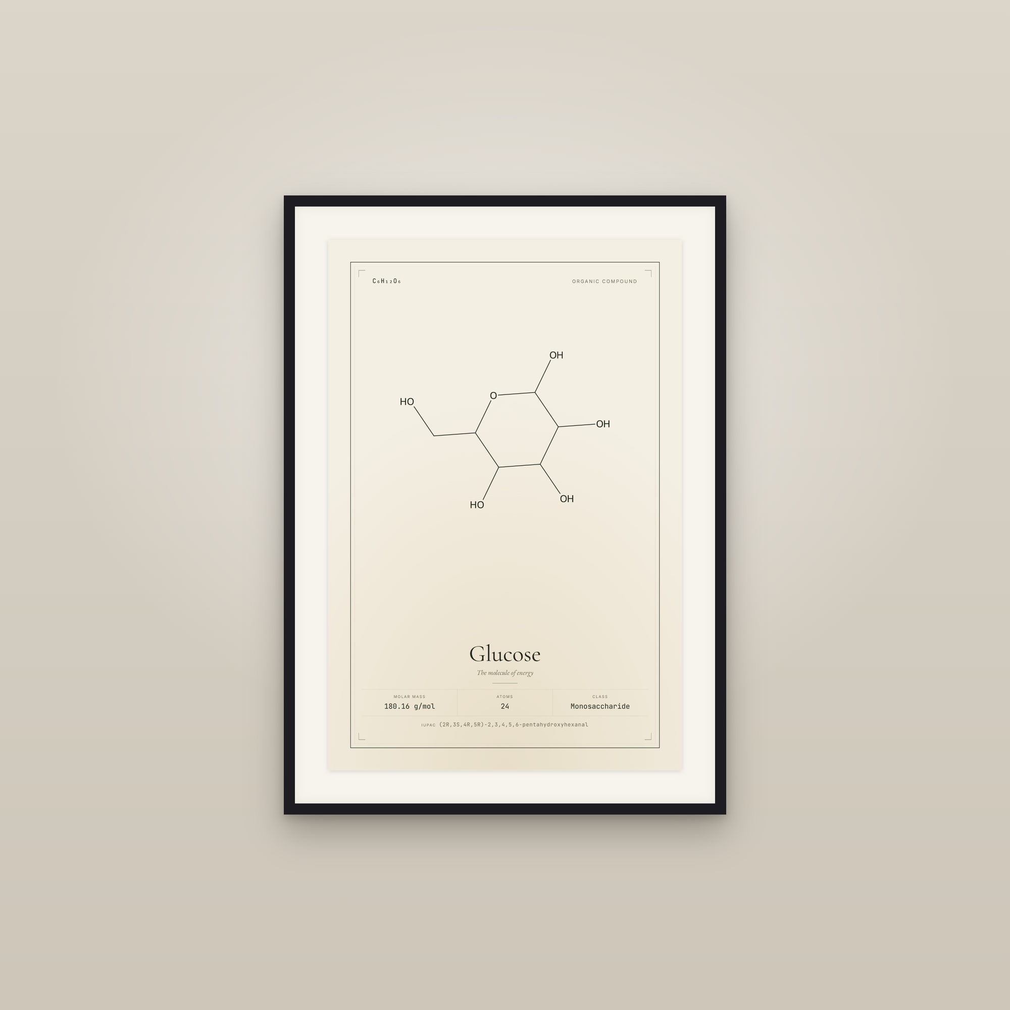 Glucose — Molecular Structure