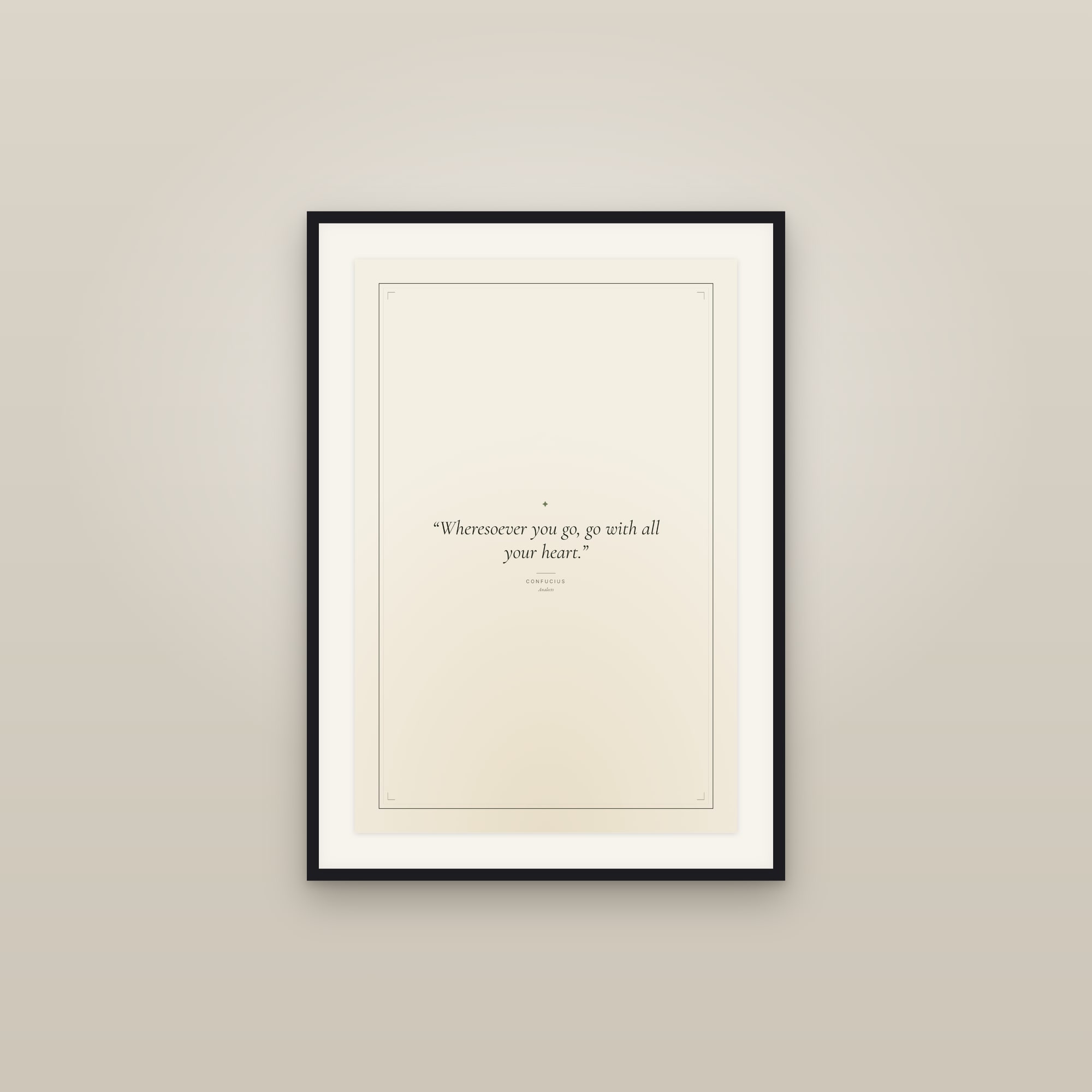 Confucius — Quote Print