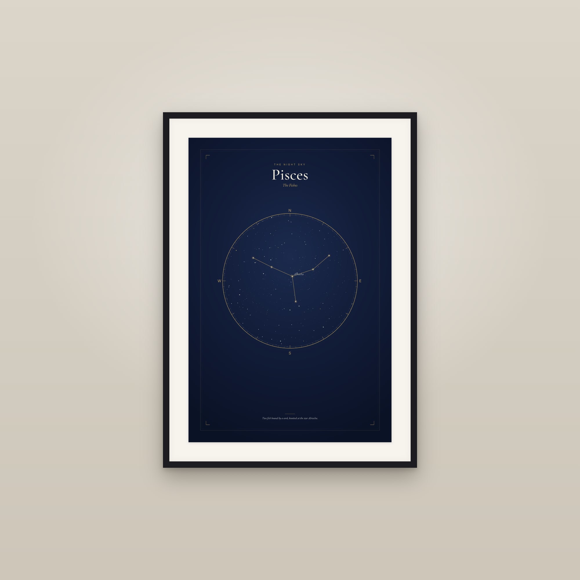 Pisces — Star Map