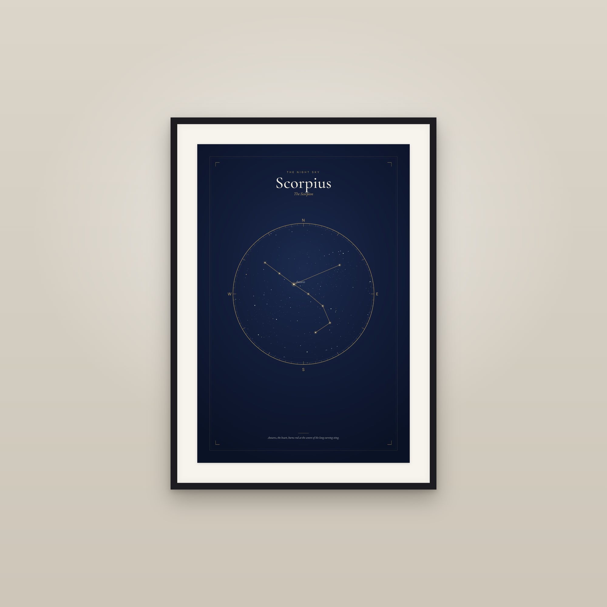 Scorpius — Star Map