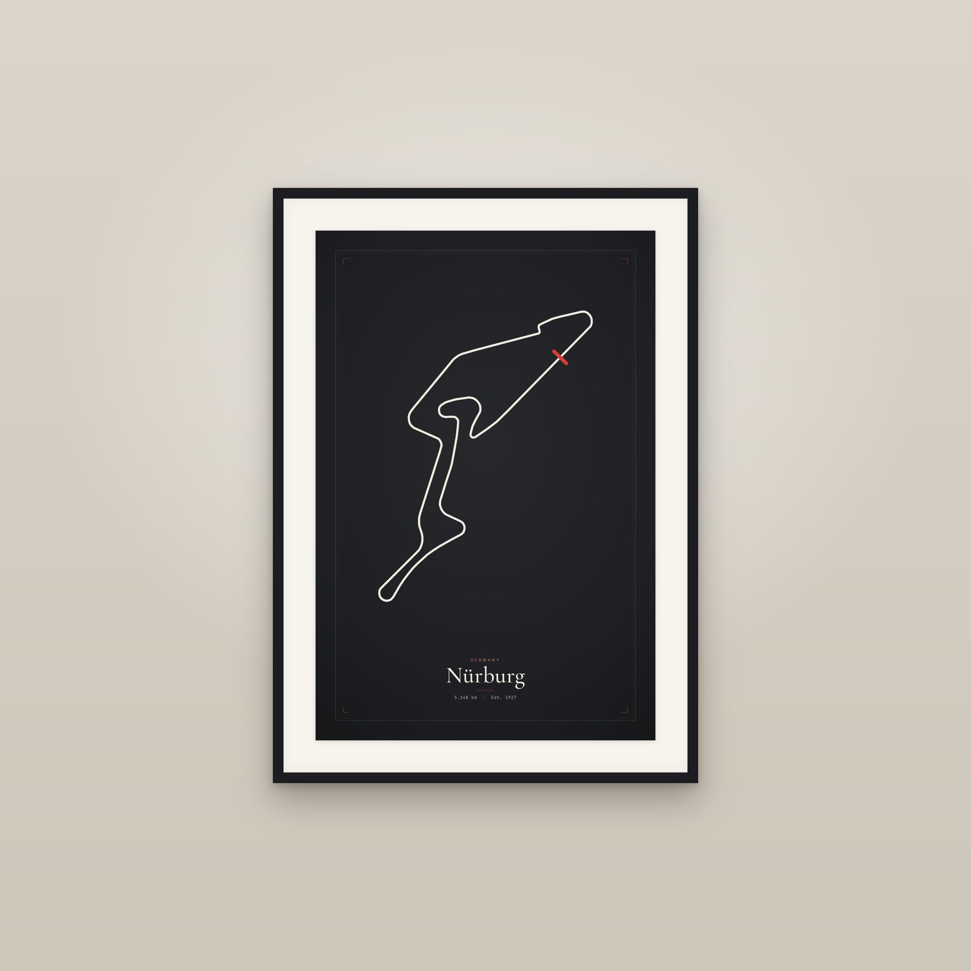 Nürburg — Circuit Print