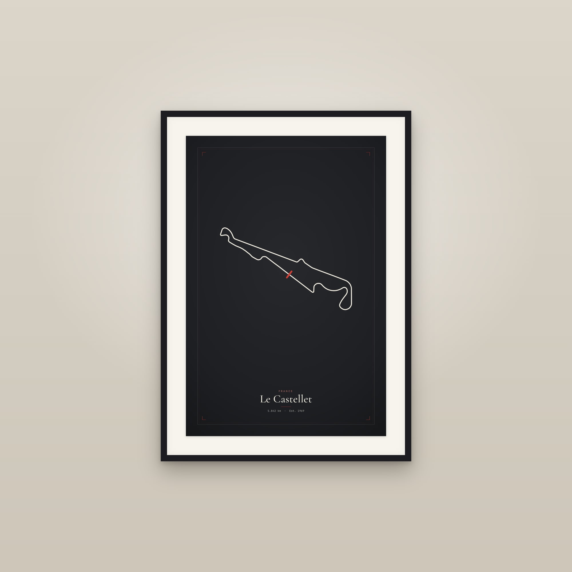 Le Castellet — Circuit Print